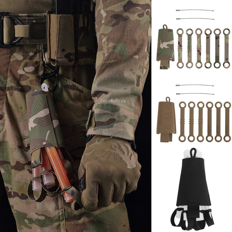 Hunting And Outdoor Stores - Custodia tattica per bastoncini luminosi Supporti