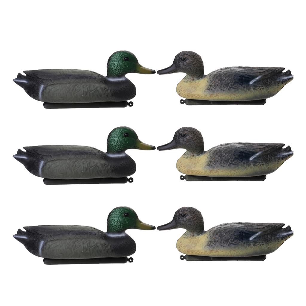 Decoy Duck Plastic - Richiamo Galleggiante a Forma di Anatra