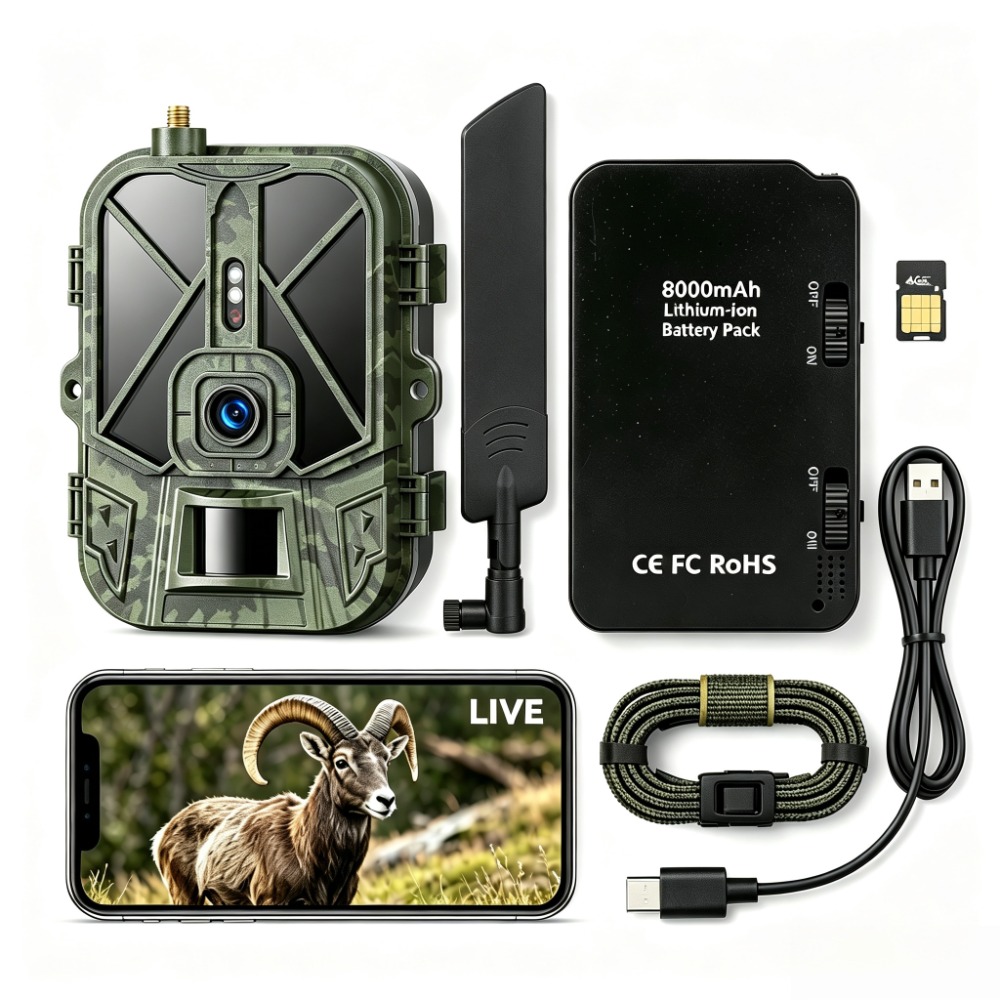 Fotocamera da Caccia 4G 120MP  - Hunting And Outdoor Shows recensione e prezzo