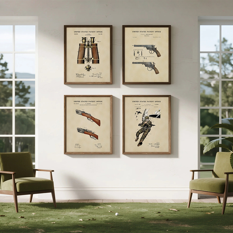 Stampe d'arte vintage con brev - Outdoor Hunting Paintings recensione e prezzo