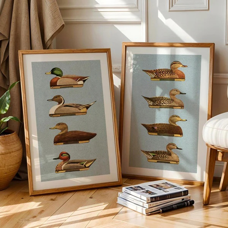 Stampe retrò di anatre, poster - Outdoor Hunting Paintings recensione e prezzo