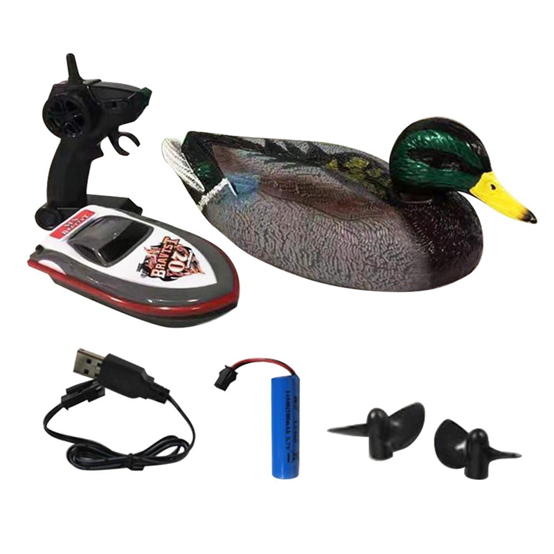 ABJL V201 RC Duck Boat 2.4GHz  - Decoy Duck Plastic recensione e prezzo