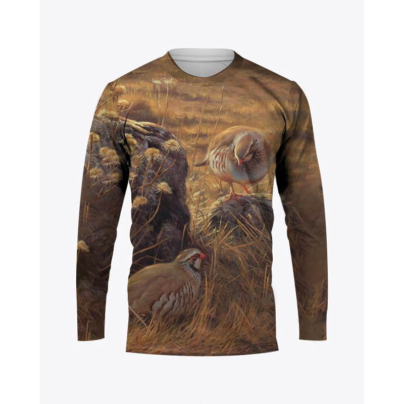Camouflage caccia animali T-Sh - Hunting Quail recensione e prezzo