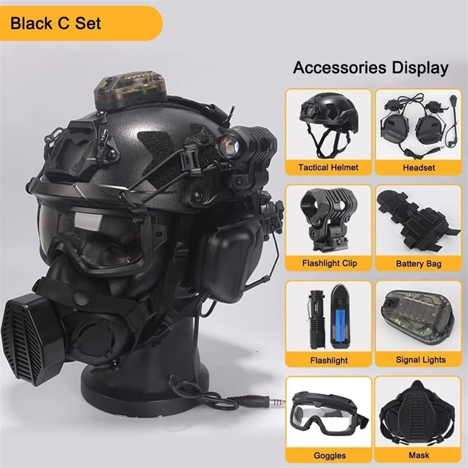 Set Casco Airsoft con Cuffie T - Outdoor Hunting Movies recensione e prezzo