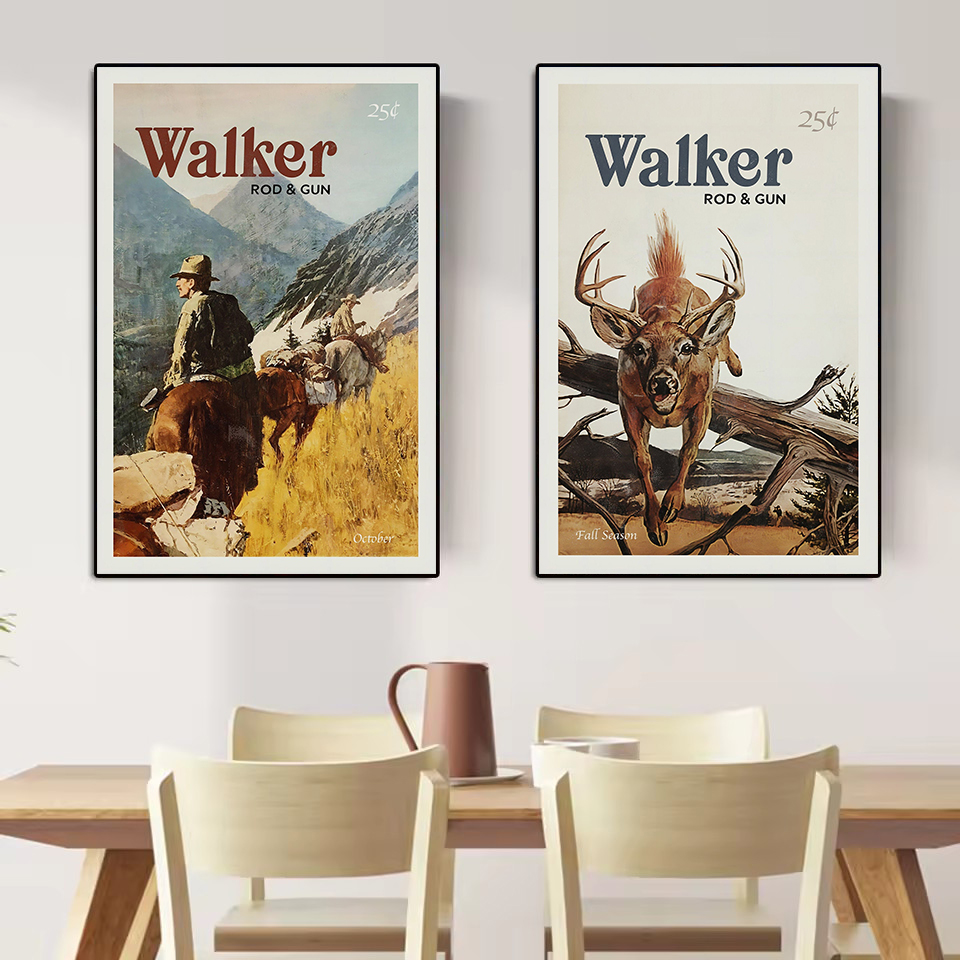 Retro fauna selvatica caccia a - Outdoor Hunting Paintings recensione e prezzo