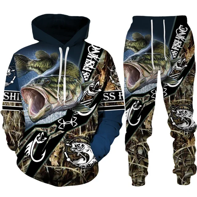 Novità 3D Fish Printed uomo do - Outdoor Hunting Pants Women recensione e prezzo
