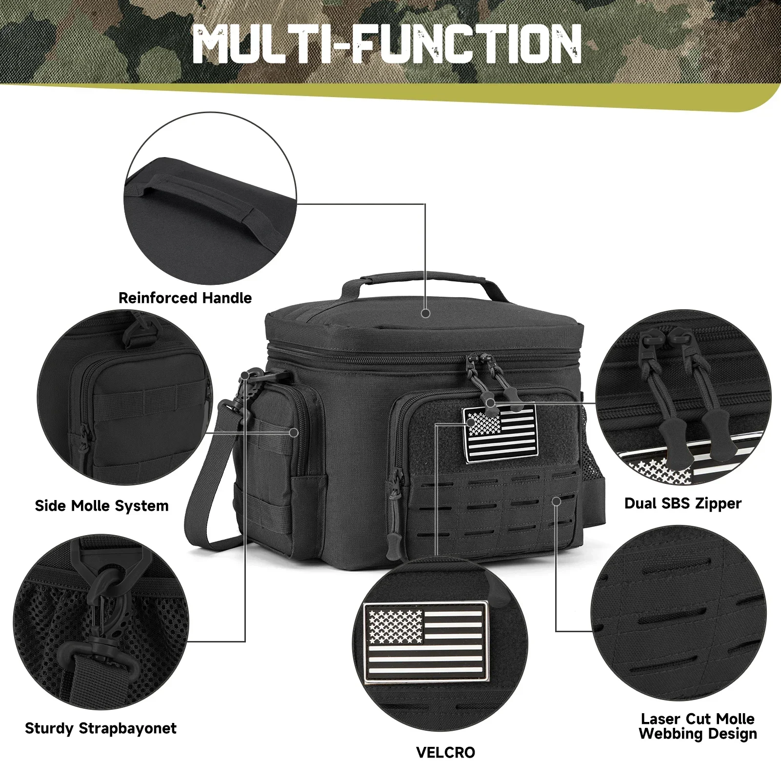Borsa termica tattica da 13 li - Outdoor Hunting Gear Storage recensione e prezzo